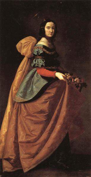 Francisco de Zurbaran St.Elizabeth of Portugal Germany oil painting art